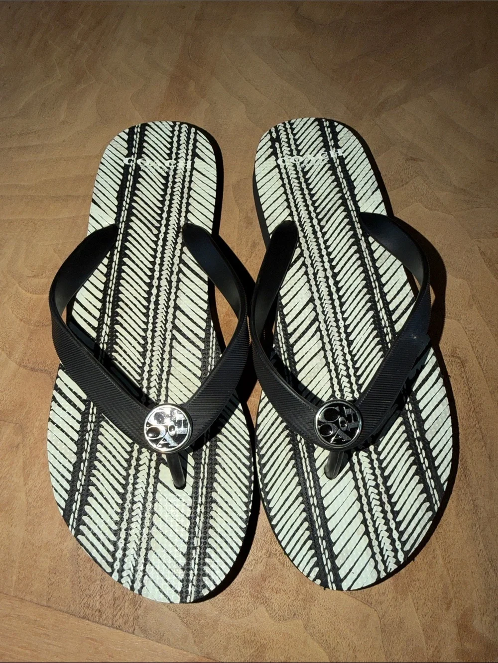 Coach Alessa Flip Flop Thong Sandals Size 7/8